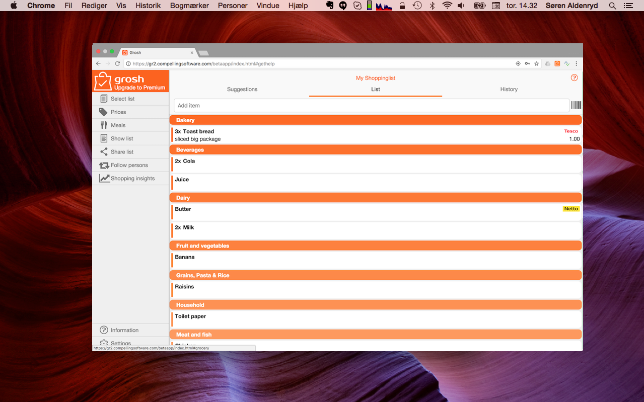 grosh-in-browser