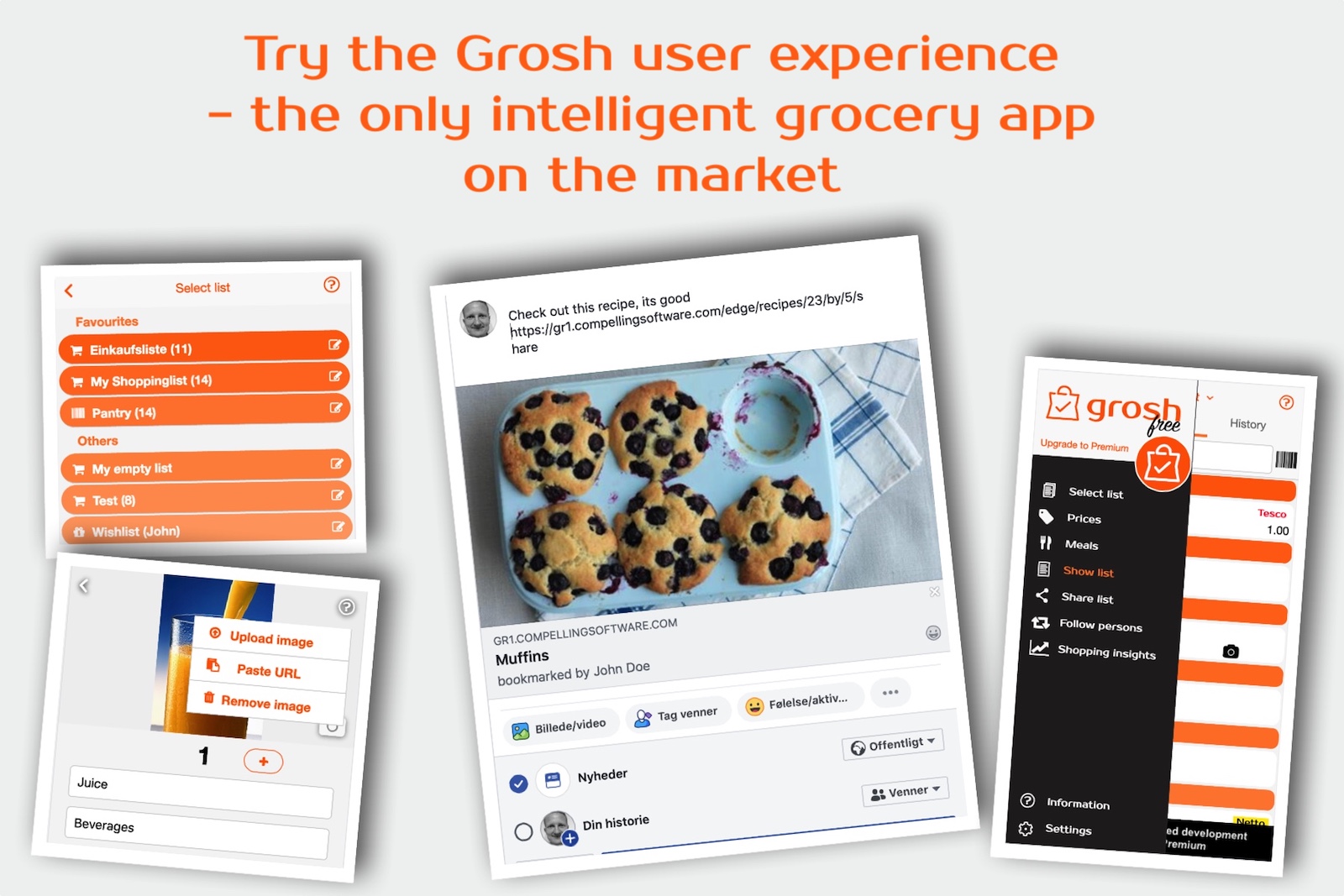 Shopping app review - how does Grosh compare to other Premium shopping apps?