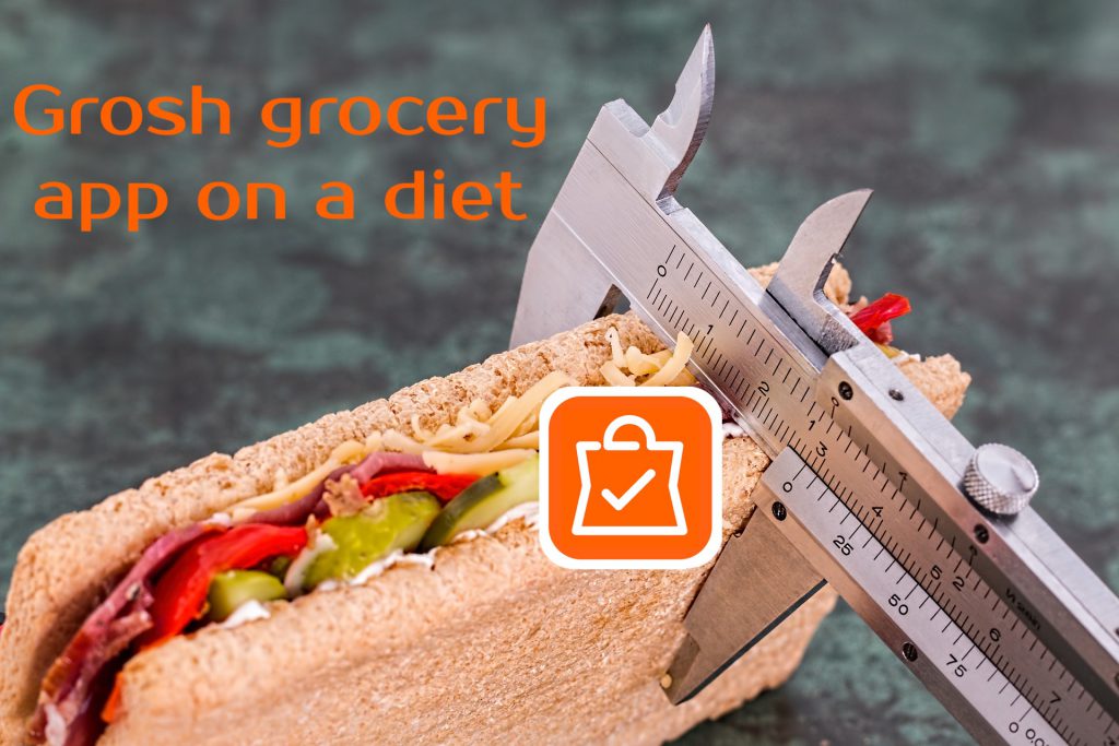 grocery app diet