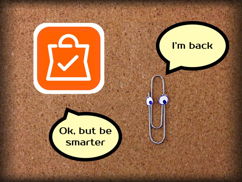 Remember Clippy? He’s back in Grosh!